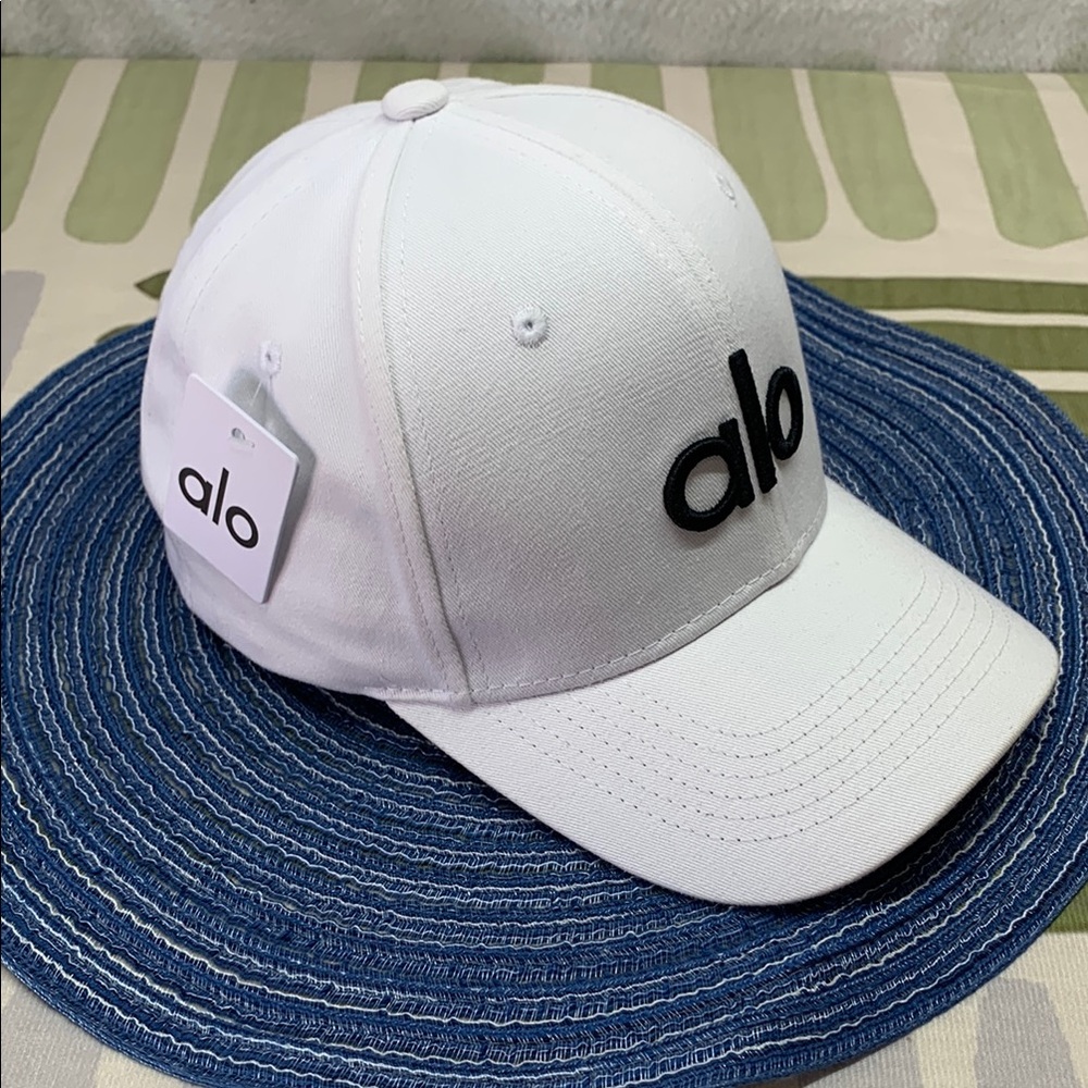 🌱NWT ALO Yoga EcoShield Baseball Cap | UPF 50+ & Ocean Plastic Trim - Picture 4 of 5